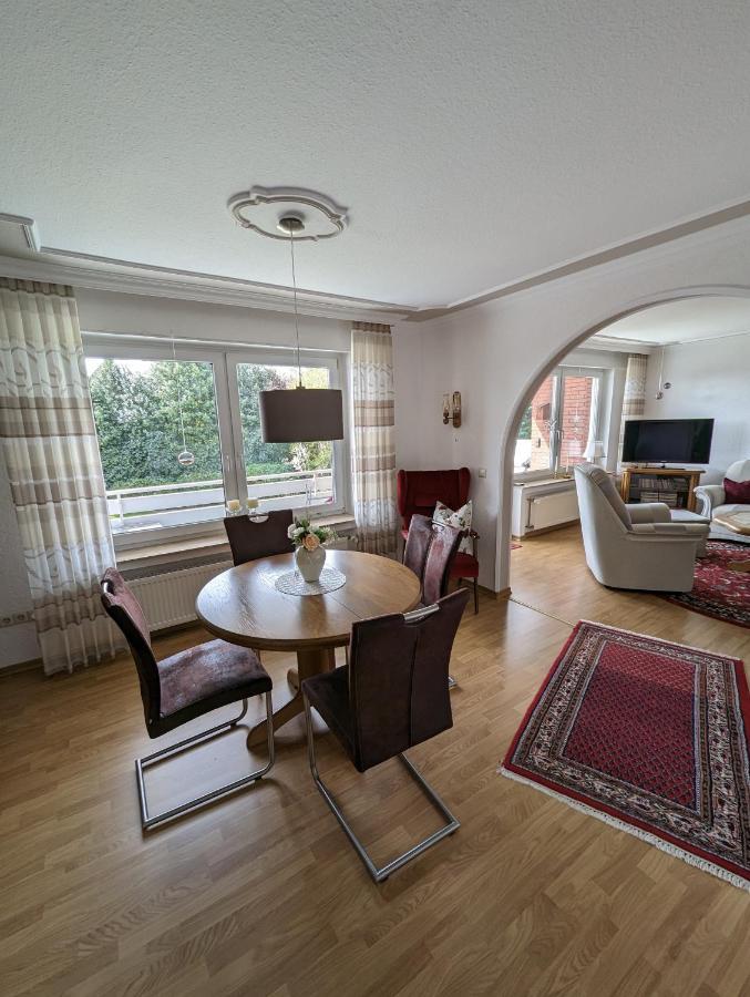 Ferienwohnung Leni Erstes Og Inkl Balkon Gartenblick Kostenfreier Parkplatz Stadtnah Aber Ruhig Gelegen Meppen Exterior foto